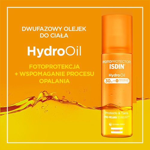 Miniaturka artykułu - #0 FOTOPROTECTOR ISDIN Hydro Oil SPF 30, 200ml
