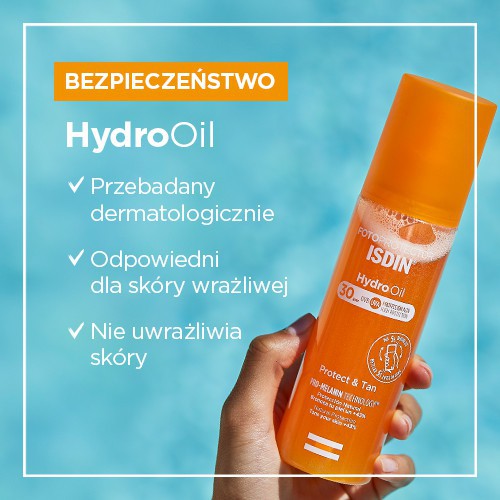 Zdjęcie produktu - 3 FOTOPROTECTOR ISDIN Hydro Oil SPF 30, 200ml