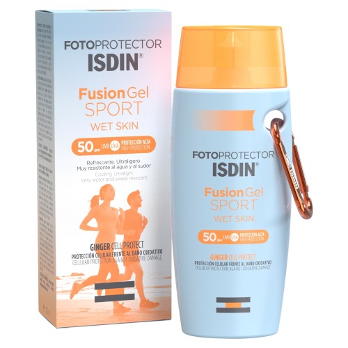 Miniaturka artykułu - #1 ISDIN Fotoprotector krem do opalania Fusion Gel Sport SPF 50+, 100ml