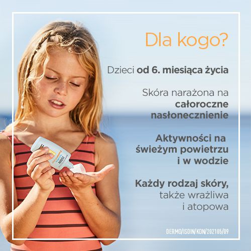 Zdjęcie produktu - 4 ISDIN Fotoprotector krem ​​przeciwsłoneczny FusionWater Pediatrics SPF 50, 50ml