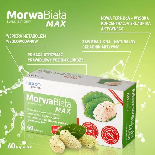 Miniaturka artykułu - #0 Morwa Biała Max, 60 tabl.