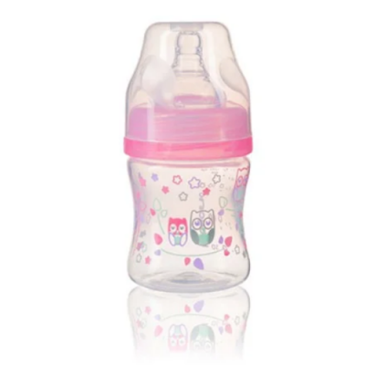 Miniaturka artykułu - #0 BABYONO Butelka antykolkowa szerokootworowa 0+ 402/03, 120ml