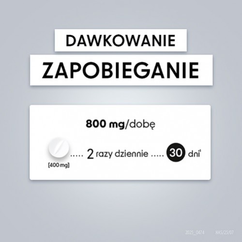 Zdjęcie produktu - 3 Hascovir Control MAX 400mg, 30 tabletek