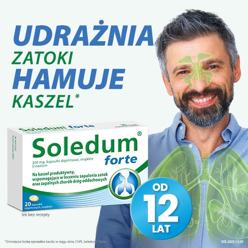 Miniaturka artykułu - #0 Soledum Forte 200 mg, 20 kapsułek miękkich