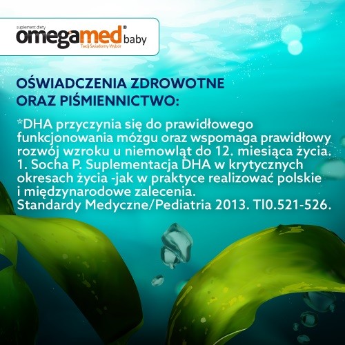 Zdjęcie produktu - 5 Omegamed Baby, 30 kaps. twist off
