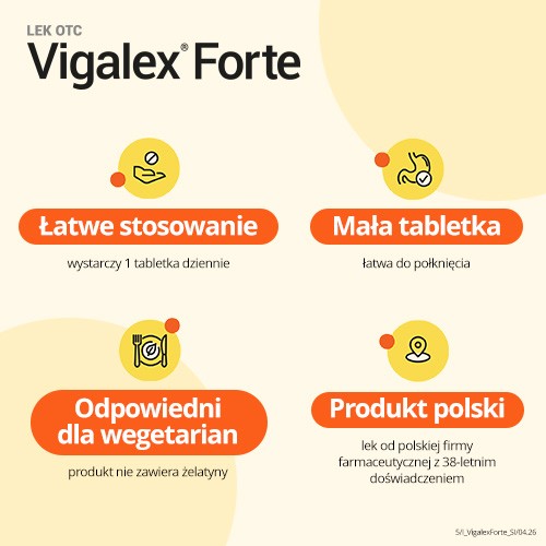 Zdjęcie produktu - 3 BIOFARM Vigalex Forte, 120 tabletek