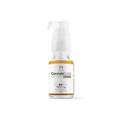 Miniaturka artykułu - #1 CannabiGold Premium 1500 Olej, 12 ml