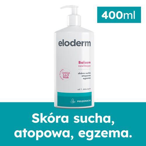 Miniaturka artykułu - #0 ELODERM Balsam nawilżający, 400ml