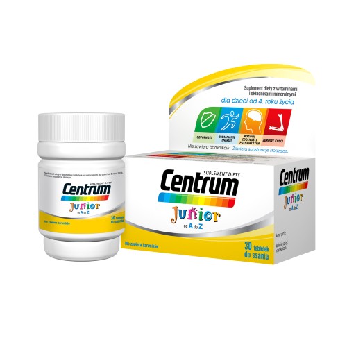 Zdjęcie produktu - 4 Centrum Junior, 30 tabl. do ssania