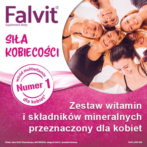 Miniaturka artykułu - #1 FALVIT, 70tabletek (60+10)