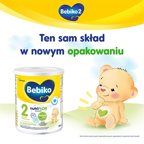 Zdjęcie produktu - 0 Bebiko 2 Mleko następne dla niemowląt powyżej 6. miesiąca życia, 700 g