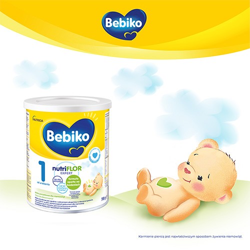 Miniaturka artykułu - #1 Bebiko 1 Mleko początkowe dla niemowląt od urodzenia, 700 g