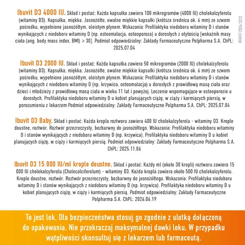 #7 – Ibuvit D3 2000 IU, 60 kaps.