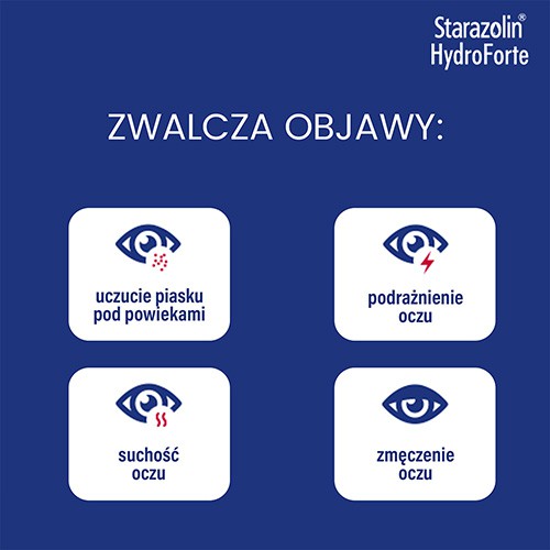 Miniaturka artykułu - #1 Starazolin HydroForte krople do oczu, 10 ml