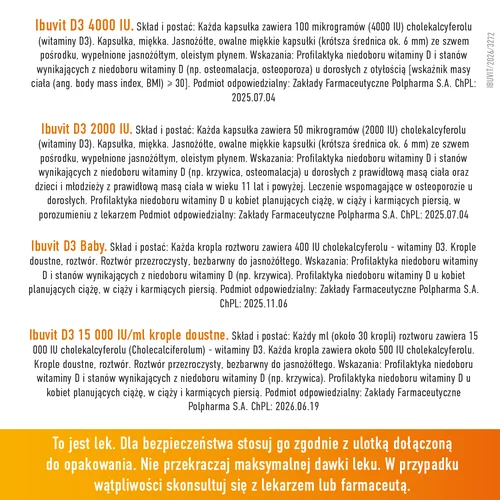 #7 – Ibuvit D3 4000 IU, 60 kapsułek