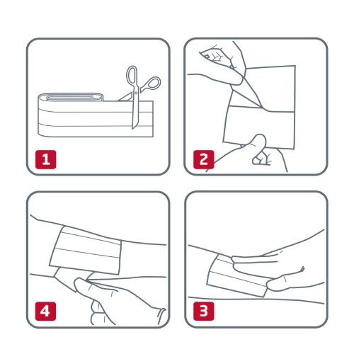 Zdjęcie produktu - 2 Leukoplast Strong Plaster z opatrunkiem 6cm x 1m, 1szt.