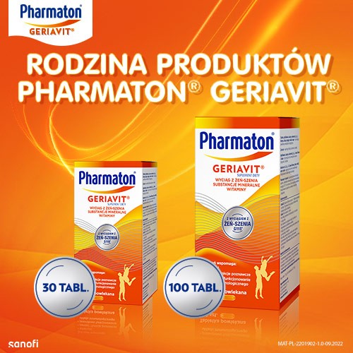 Zdjęcie produktu - 4 Pharmaton Geriavit, 30 tabl.