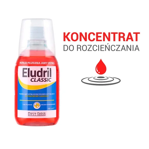 #2 – ELUDRIL CLASSIC Płyn do płukania jamy ustnej, 200ml