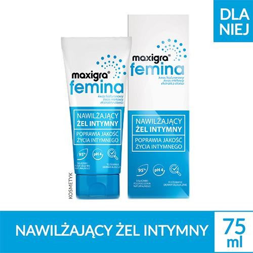 Miniaturka artykułu - #0 MAXIGRA FEMINA Nawilżający żel intymny, 75ml