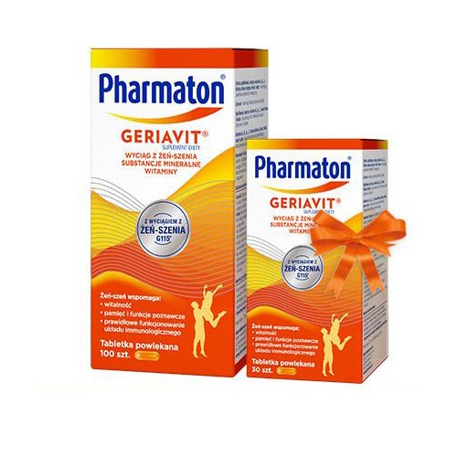 Zdjęcie produktu - 5 Pharmaton Geriavit Zestaw, 100 + 30 tab.