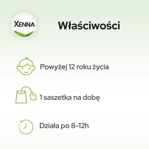 Miniaturka artykułu - #1 Xenna Zioła do zaparzania w saszetkach, 40 sasz.