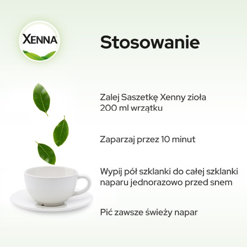 Zdjęcie produktu - 2 Xenna Zioła do zaparzania w saszetkach, 40 sasz.