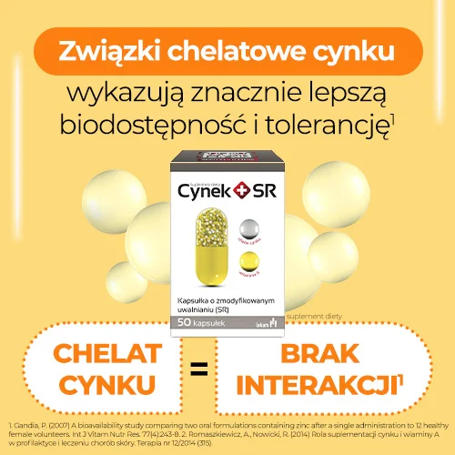 #4 – Cynek+ SR, 50 kaps.