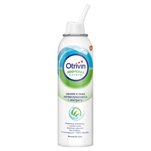 Zdjęcie produktu - 5 Otrivin Oddychaj Czysto aerozol do nosa, 100ml