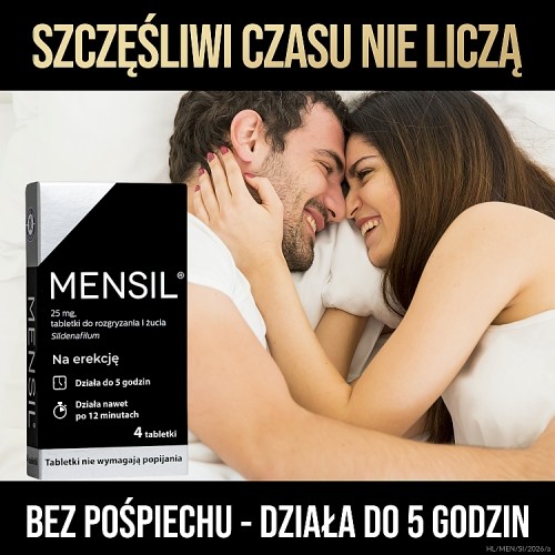 Miniaturka artykułu - #0 MENSIL 25mg, 8 tabletek