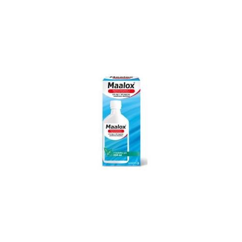 Zdjęcie produktu - 5 Maalox Lek na zgagę i niestrawność w postaci zawiesiny - 250 ml
