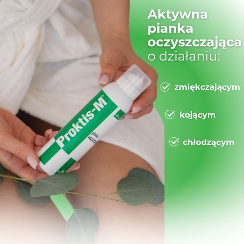 Miniaturka artykułu - #0 PROKTIS-M Pianka oczyszczająca, 150 ml