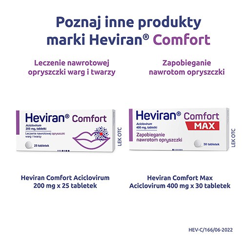 Zdjęcie produktu - 3 Heviran Comfort Plastry na opryszczkę,15szt.