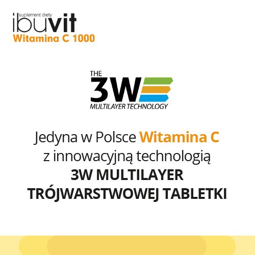 Zdjęcie produktu - 0 Ibuvit Witamina C 1000, 30 tabletek
