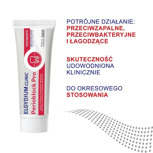 #1 – ELGYDIUM PERIOBLOCK PRO Pasta do zęb&oacute;w, 50ml