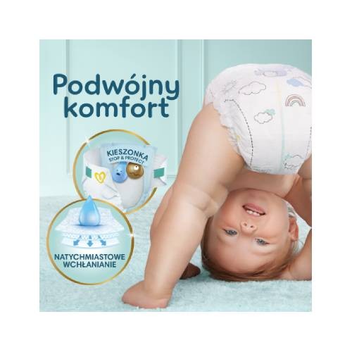 Miniaturka artykułu - #0 Pampers Premium Care Pieluszki rozmiar 3, 120 sztuk