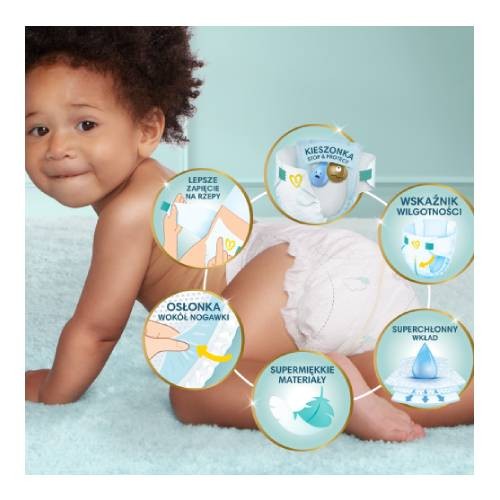 Zdjęcie produktu - 2 Pampers Premium Care Pieluszki rozmiar 4, 68 sztuk