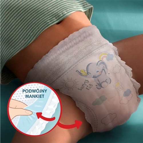 Miniaturka artykułu - #1 Pampers Premium Care Pants 4 Maxi Pieluchomajtki 9-15kg, 38szt.