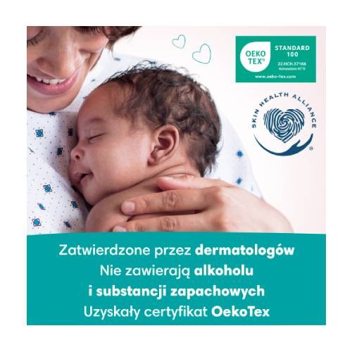 Miniaturka artykułu - #1 Pampers Sensitive Chusteczki nawilżane, 52szt.