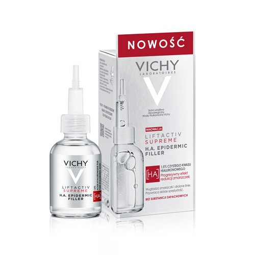 Miniaturka artykułu - #0 VICHY LIFTACTIV SUPREME H.A. Epidermic Filler Serum przeciwzmarszczkowe, 30ml