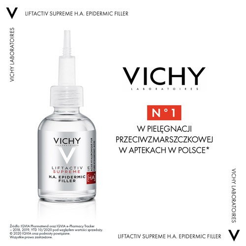 Zdjęcie produktu - 5 VICHY LIFTACTIV SUPREME H.A. Epidermic Filler Serum przeciwzmarszczkowe, 30ml