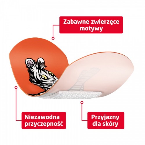 Miniaturka artykułu - #0 Leukoplast Kids Plastry dla dzieci, 12 szt.