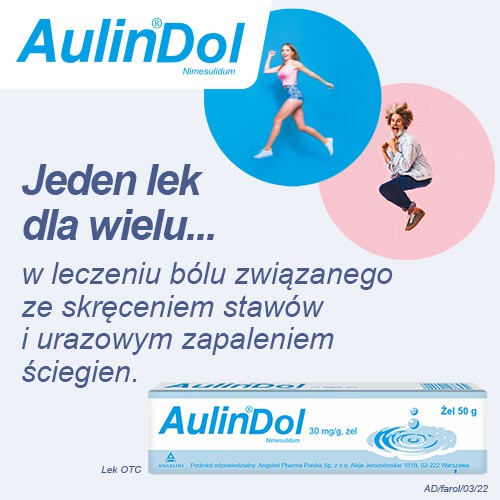 Zdjęcie produktu - 2 AulinDol żel 0,03 g/g, 50 g 