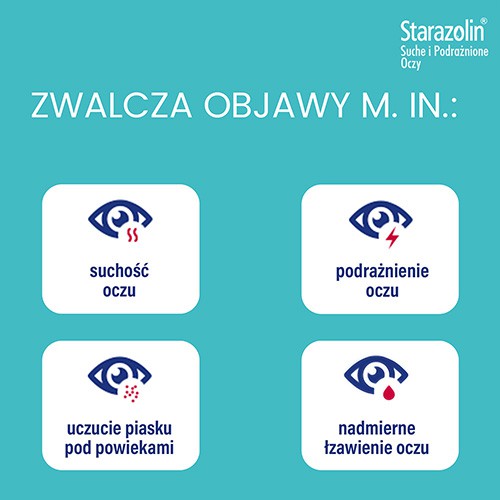 Miniaturka artykułu - #1 Starazolin Suche i Podrażnione Oczy krople do oczu, 10ml