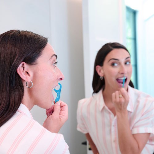 Zdjęcie produktu - 2 Sunstar GUM Easy Flossers Nić dentystyczna, 30 szt.