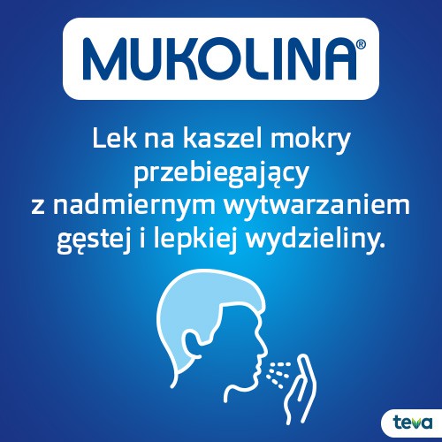 Zdjęcie produktu - 2 Mukolina syrop 0,05 g/ml, 120 ml