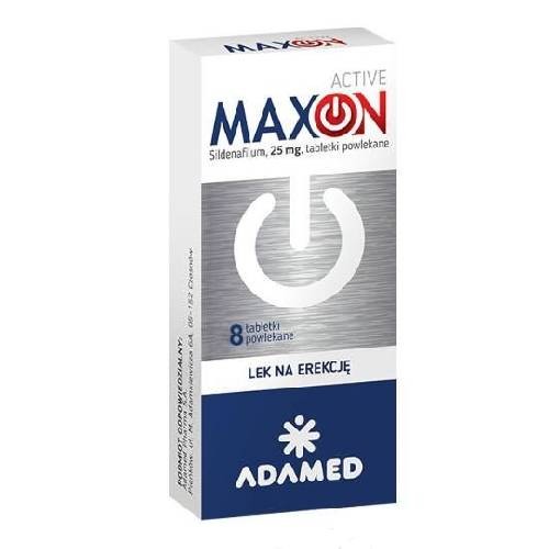 Miniaturka artykułu - #0 MAXON ACTIVE 0,025g, 8 tabl. 