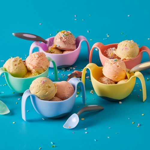 Miniaturka artykułu - #0 B.BOX Kubek niewysypek 3w1 Gelato Tutti Frutti