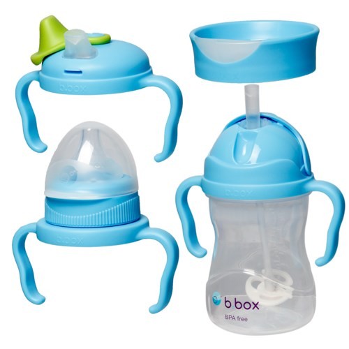 Miniaturka artykułu - #1 B.BOX Kubek 4w1 - bor&oacute;wkowy, 240ml