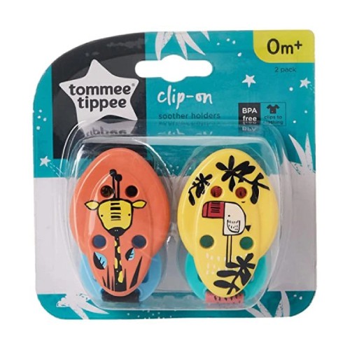 Miniaturka artykułu - #0 Tommee Tippee Zawieszka do smoczka, 2szt (mix)