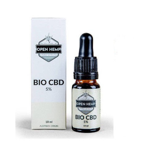 Miniaturka artykułu - #1 Open Hemp Bio CBD 5% Olejek konopny, 10ml